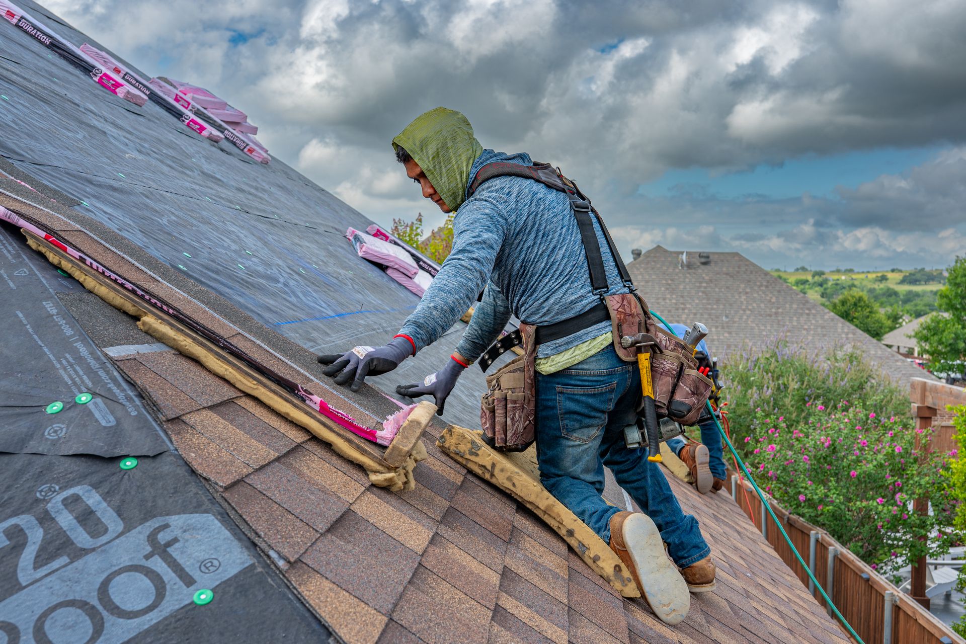 Illustrative stock photo — Roofing